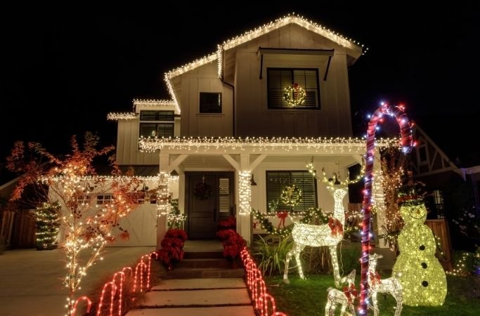 Christmas Light Installation
