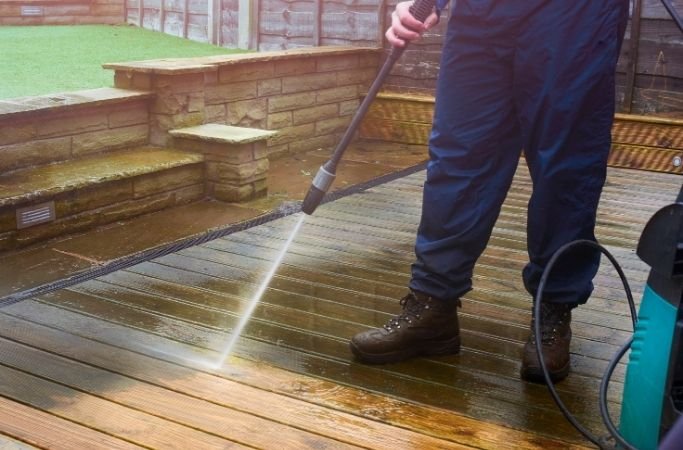 Deck Cleaning